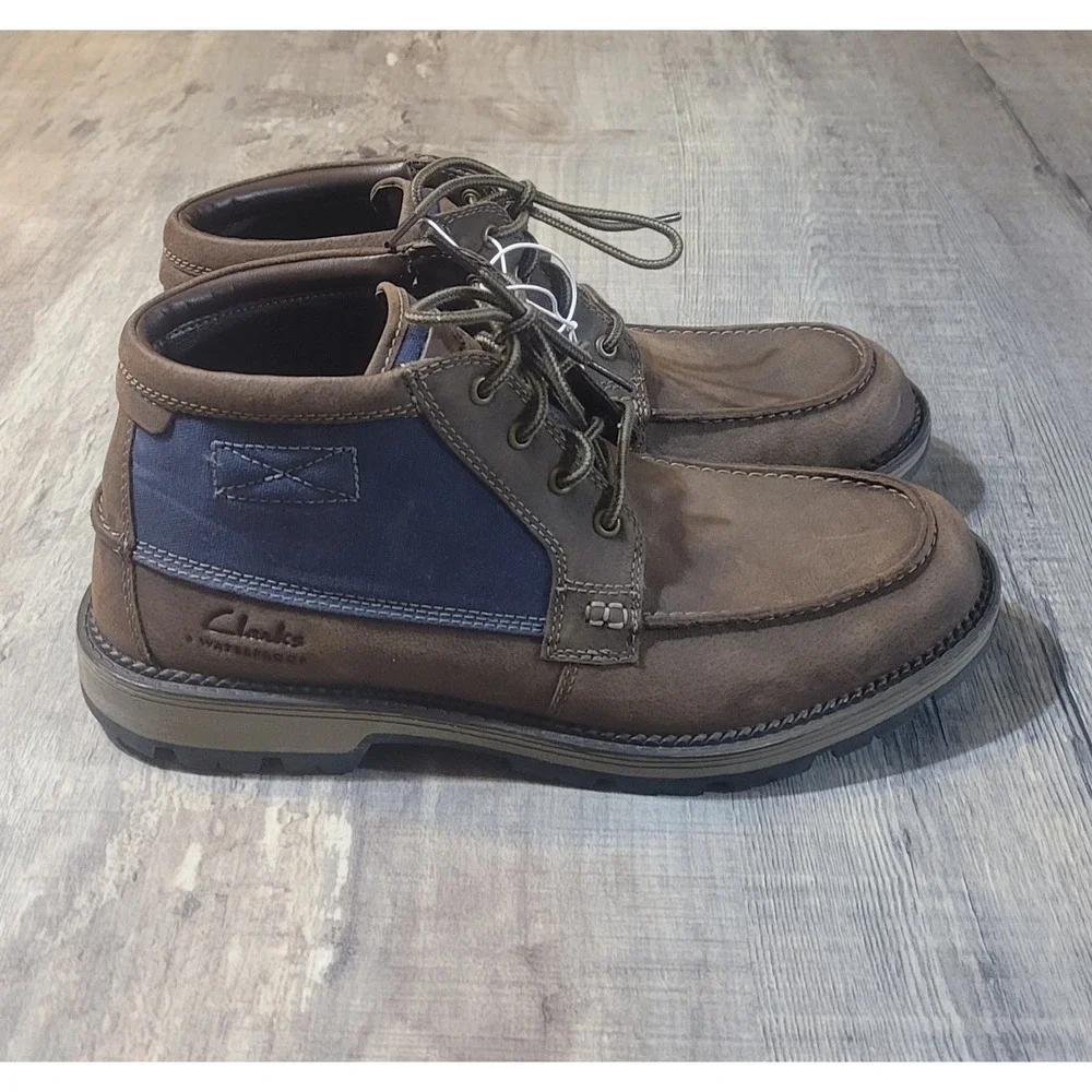 Clarks Maplewalk Moc Waterproof‎ Hiking Boots Men's US Size 12 New